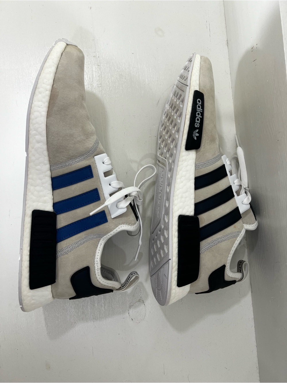 Adidas Nmd R1 Xeno Pack Grey White Black Reflective F97418 Men's 13 - Picture 13 of 13